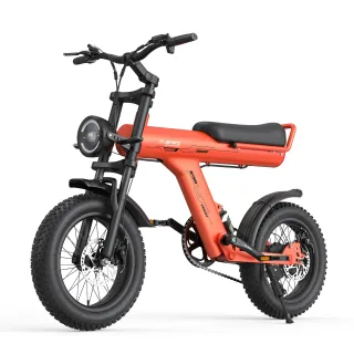 [EU DIRECT] JANSNO X90-Y Electric Bike Front and Rear Shock Absorbers 48V 25AH Battery 750W Motor Recommended Top Speed