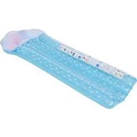 SunClub Badeinsel Luftmatratze Raindrop 179 x 70 x 21 cm, (Packung, 1-St), 179x70x21 cm mit 2 Luftkammern