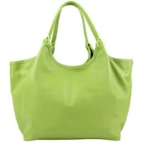 BRISE TASCHE Shopper Echtleder Schultertasche & Shopper, Echtleder, handgefertigt, abnehmbarer Schulterriemen, 3 Fächer