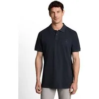 TOM TAILOR Poloshirt Sommershirt mit kleinem Logo-Print