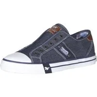 Mustang Shoes Slip-On Sneaker ohne Schnürsenkel, Slipper, Schlupfschuh mit praktischem Gummizug