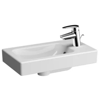 VitrA Options Handwaschbecken 5870B003-0001 50,5x28cm, Überlauf/Hahnloch rechts, weiß