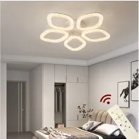 Eurohandisplay LED Deckenleuchte LED Deckenlampe XL DL Fernbedienung Lichtfarbe/Helligkeit einstellbar, LED fest integriert, Einstellbar von Warm- bis Kaltweiß, Lichtfarbe- und Helligkeit mit Fernbedienung einstellbar