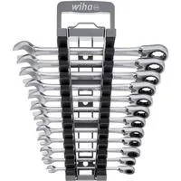 Ringratschen-Gabelschlüssel-Set, 12-teilig, umschaltbar, Schraubenschlüssel SW 8 - 19mm