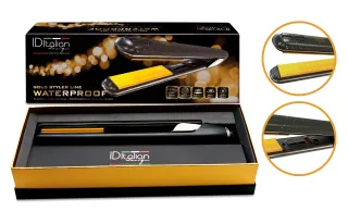 Professionelles Glätteisen Gold Styler Waterproof - für trockenes Haar