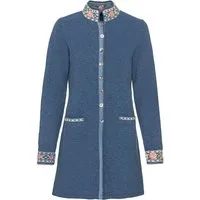Reitmayer Strickjacke Lange Strickjacke mit Jacquard-Muster