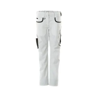 MASCOT Damen Hose UNIQUE Weiß / Dunkelanthrazit 54 - 18688-230-0618-76C54