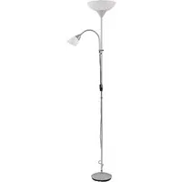 lightling Stehlampe Enzo, ohne Leuchtmittel, Schnurschalter, getrennt schaltbar, E27