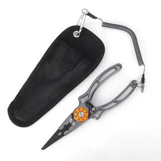 IPRee Aviation Aluminum Wire Pliers Multi-functional Fishing Pliers Outdoor Fishing Tools Fish Control Pliers, and Line