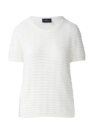 s.Oliver BLACK LABEL - Strickpullover creme - Gr. - 44