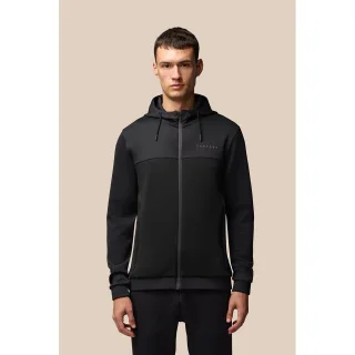 Castore Scuba Full Zip Kapuzenpullover aus Polyester für Herren in Schwarz