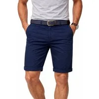 Geographical Norway Bermudas Chino Shorts kurze Hose Bermuda Knielang Stoff bequem mit Gürtel short