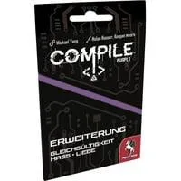 Compile (Purple Edition) Gleichgültigkeit Hass Liebe, Brettspiel Erweiterung