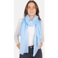 Seasons of April Seidenschal Alessandra Schal, Elegant, dünn, leicht & weich: Uni Damen Schal mit kurzen Fransen
