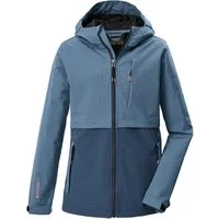Killtec Softshelljacke KOS 153 GRLS SFTSHLL JCKT Winddichte, wasserabweisende Softshelljacke mit Kapuze