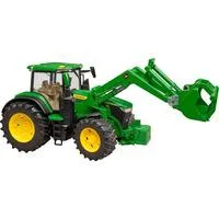 John Deere 7R 350 mit Frontlader, Modellfahrzeug grün