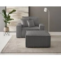 OTTO home Loveseat (2-St), verfügbar in den Stoffqualitäten Bouclé, Struktur fein und Mega Cord
