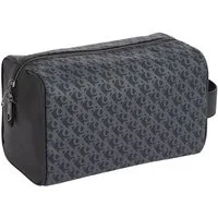 Calvin Klein Jeans Kulturbeutel AOP TEXTURED DOPP KIT, Schminktasche, Kosmetiktasche, Essential Bag mit CK Muster