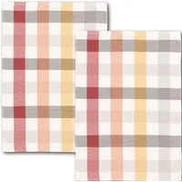 Dyckhoff Geschirrtuch MULTIDRY, (Set, 2-tlg), in hochwertiger Doubleface Qualität