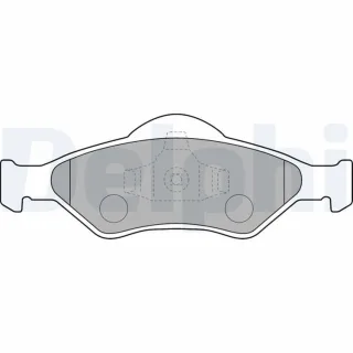 Delphi Bremsbel?ge vorne Ford Courier Escort Fiesta Ka