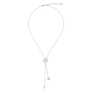 Orphelia 'Herz' Damen 925 Sterling Silber Kette mit Anhänger - Silber ZK-7384