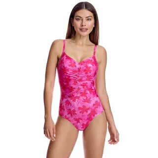 V-Ausschnitt Badeanzug mit Cups W250976 Damen
