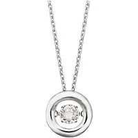 Engelsrufer Kette mit Anhänger Schmuck Geschenk TWINKLE, mit Zirkonia (synth)