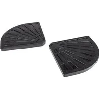Florabest Schirmhalter Beschwerungsplatten für Ampelschirme Schirmgewichte Platten 2er Set