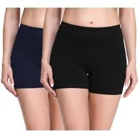 Merry Style Leggings Damen Shorts Radlerhose Hotpants MS10-283 (2-tlg) aus Viskose