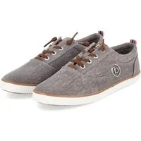 bugatti Bugatti 321502046900-1400 Herren Textil taupe Schnürschuh