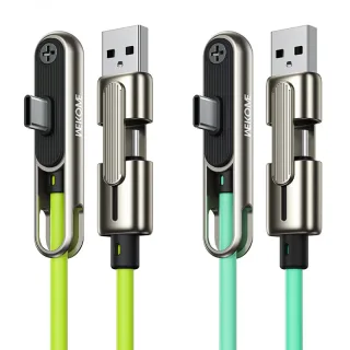 WEKOME WDC-81a 240W USB-A/Type-C to Type-C Cable with Foldable Phone Bracket Function Fast Charging Data Transmission Co