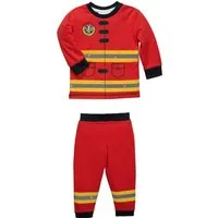 Erwin Müller Pyjama Kinder-Schlafanzug Interlock-Jersey gemustert