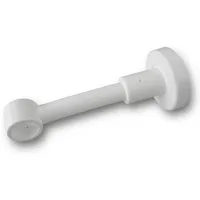 nodeko Gardinenstangenhalter Träger für Gardinenstangen und Vorhangstangen, Passend für Stangen und Rohre mit einem Durchmesser von 20 mm, (inklusive Befestigungsmaterial), Wandhalterung für Rohre Ø 20 mm