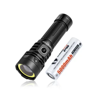 Lumintop W1 MAX 2in1 500 Meters Long Distance Spotlight Flashlight 800LM Bright LED Floodlight with 21700 Battery Magnet
