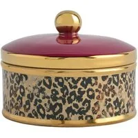 Next Dekoschale Keramik-Schmuckdose mit Leopardenmuster