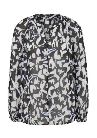 comma - Bluse schwarz - Gr. - 34