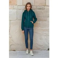salzhaut Sweatjacke SÖÖTE Damen Tailliert komfortabler Fit, nordisch klar – entspannter Look mit Haltung