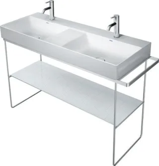Duravit DuraSquare Metallkonsole Chrom Poliert 1265x451x740 mm - 0031171000 31171000