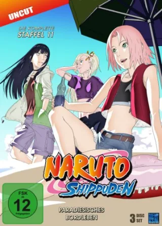 Naruto Shippuden - Staffel 11: Paradiesisches Bordleben (Episoden 443-462 uncut) [3 DVDs]