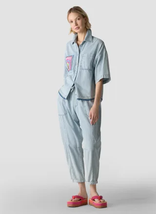 LeComte - Tahiti Flair helles denim - Gr. - 40