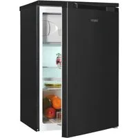 exquisit Kühlschrank KS15-4-051C inoxlook-az, 84,5 cm hoch, 54,9 cm breit, Flexibel & geräumig: 107 L Mini-Kühlschrank mit 4-Sterne Gefrierfach