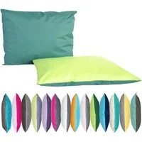 JACK Dekokissen JACK 2-farbiges Wende Outdoor Kissen 30x50cm Dekokissen inkl. Füllung, mit Lotus-Effekt, Robust, Strapazierfähig, für Innen & Außen geeignet