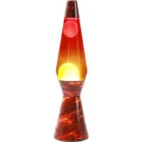 I-TOTAL Lavalampe I-TOTAL® Lavalampe Magie Lavaspektakel: Dekolampe Farbe Volcano