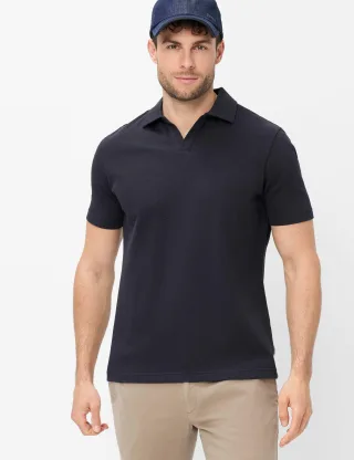 Brax Herren Polo Style PRINCETON night blue, dunkelblau, Gr. L