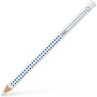 Faber-Castell Kreidemarker 1 Kreidestift Jumbo GRIP weiß, (1-tlg)