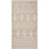 SONGMICS HOME Designteppich Wohnzimmerteppich, für Wohnzimmer, Schlafzimmer, maschinenwaschbar, Höhe: 10 mm, 80 x 150 cm, Rutschfester Teppich, flauschig, Dekoration, Boho-Stil