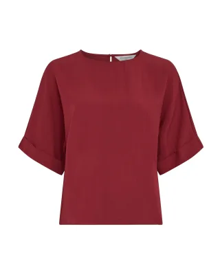 msch copenhagen - MSCHDaria 2 4 Top rhubarb melange - Gr. - M