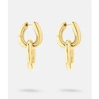 Liebeskind Berlin Paar Creolen Schmuck Geschenk Edelstahl Ohrringe The Organic, Einhänger abnehmbar