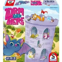 Schmidt Spiele Spiel Turm der Tiere, Kinderspiel