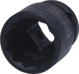 KS Tools 1/2" 12-kant-Kraft-Stecknuss, kurz - 515.0924
